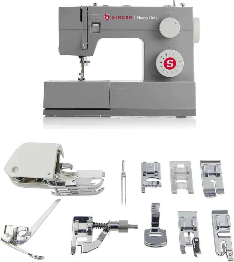 SINGER 4411 Heavy-Duty Pink Sewing Machine — High-Speed Performance with Accessories