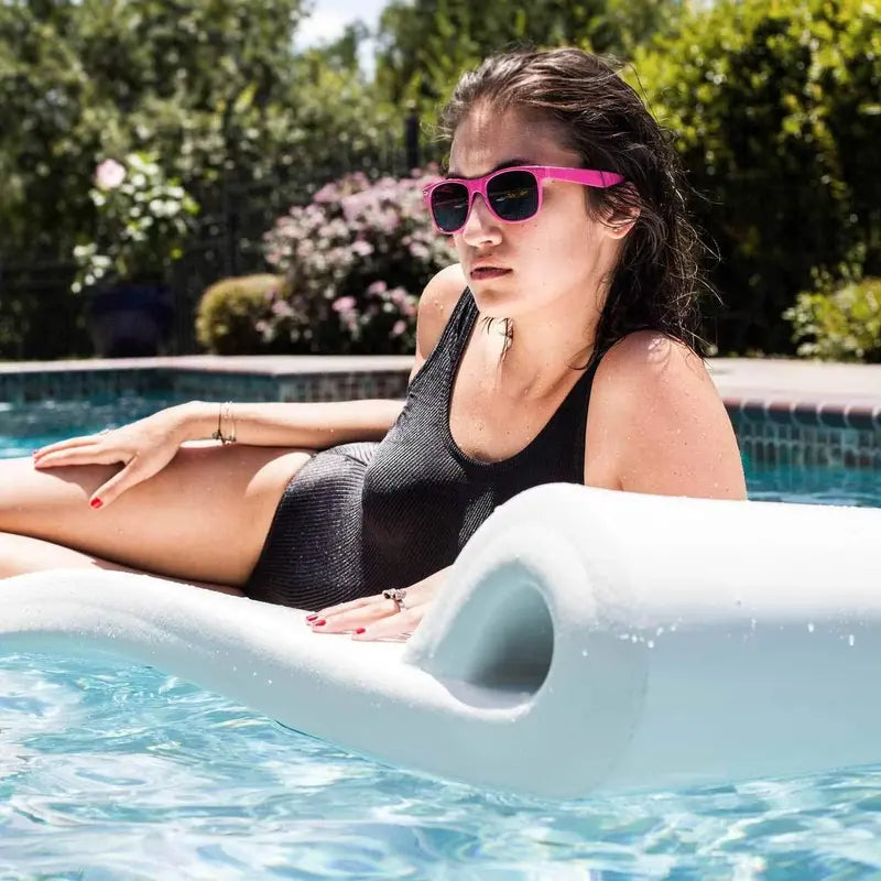 Luxury Adult Pool Loungers – Inflatable Floating Rafts for Relaxation (2-Pack)
