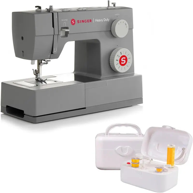 SINGER 4411 Heavy-Duty Pink Sewing Machine — High-Speed Performance with Accessories