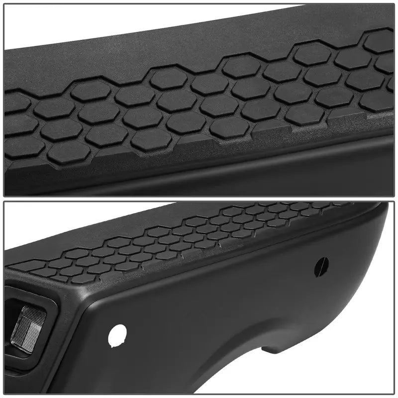 Dodge Ram 1500 Modular Rear Step Bumper – Dual Exhaust Cutouts & Parking Sensor Holes (2009–2019)
