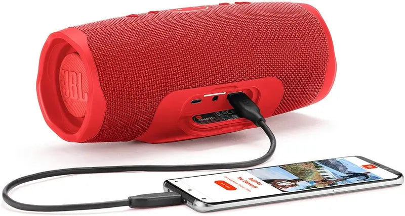 JBL Charge 4 Waterproof Bluetooth Speaker – Portable Outdoor Speaker with Rich Bass and Long Battery Life