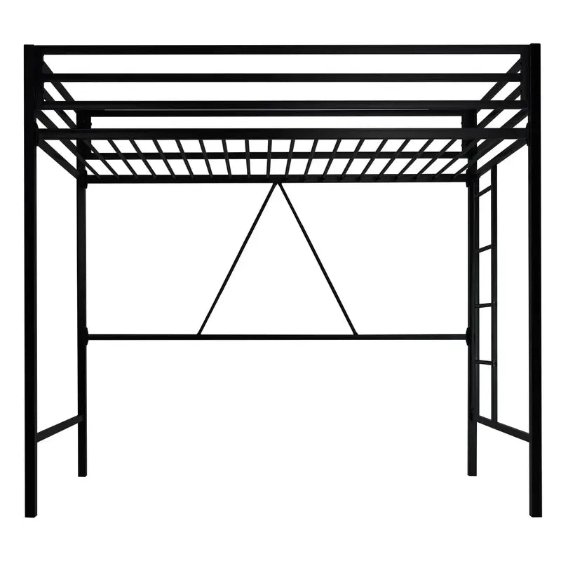 SHA CERLIN Twin Loft Bed – Space-Saving, Heavy-Duty Elevated Frame for Kids' Rooms & Dorms