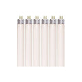 (Pack of 6) F8T5/WW - T5 Fluorescent 3000K Warm White - 8 Watt - 12" Super Long Life Light Bulbs