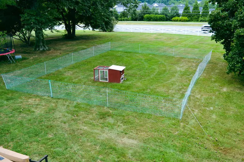 RentACoop Electric Predator-Proof Poultry Fence – Solar-Compatible Chicken Enclosure