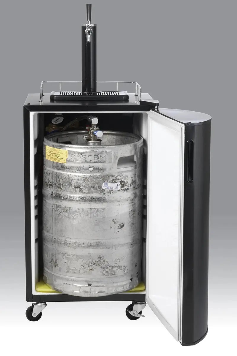 KRS2100 Kegerator Dispenser – 21 Cu Ft Commercial-Grade Draft Beer System with Dual Tap Capability