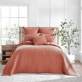 Levtex Home King Bedspread Set   Adobe Cotton Waffle