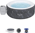 SaluSpa Fiji AirJet Inflatable Hot Tub – 2–4 Person Outdoor Spa with 120 Jets & Energy-Saving Cover