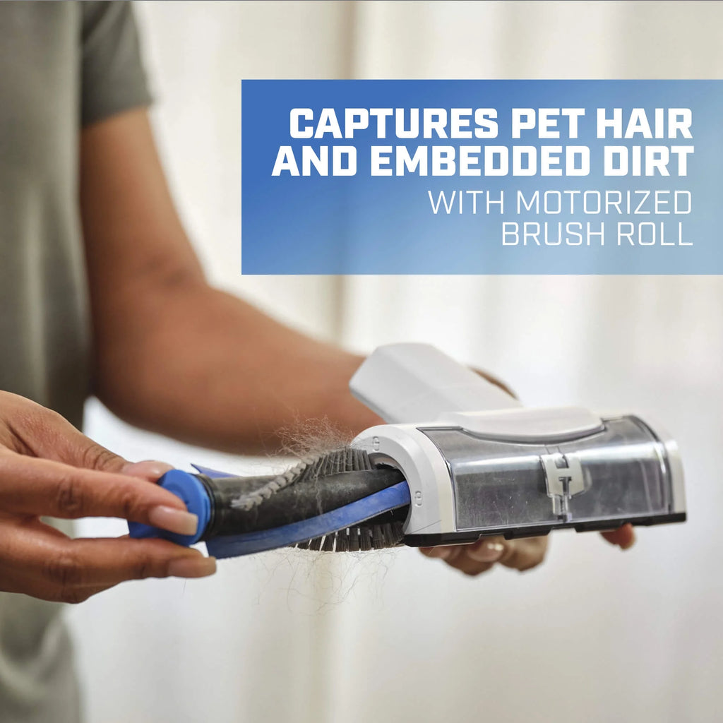 HART 20 - Volt Cordless Hand Vacuum Kit with Multi - Surface Motorized Brush Roll, HPHV34B