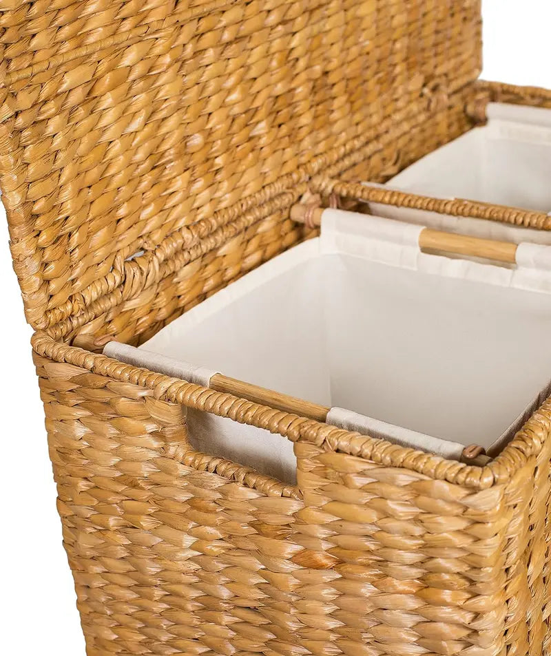 Extra-Large Split-Style Gift Basket with Premium Liner – Elegant Presentation for Gifting