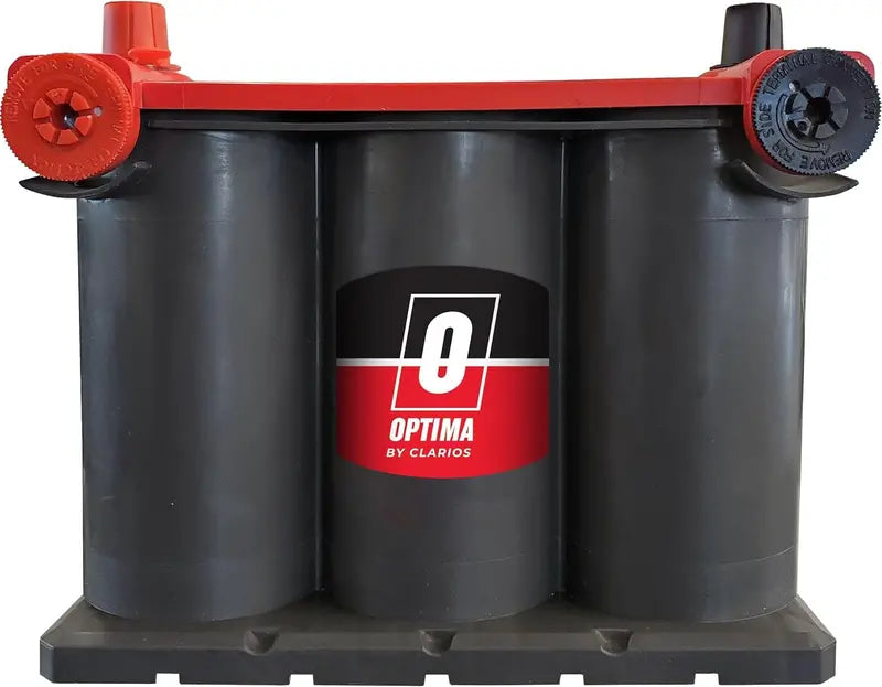 OPTIMA RedTop AGM Battery – 12V Automotive Starter Battery with 720 Cold Cranking Amps and Dual Terminal Options