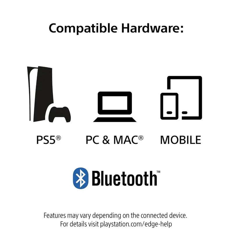 PlayStation DualSense Edge Controller – Premium Modular Wireless Gamepad for PS5