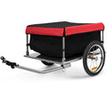 Quick-Release Folding Cargo Bike Trailer with 16-Inch Wheels