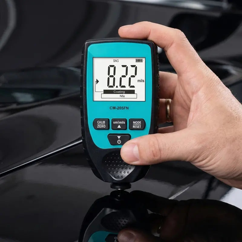 Digital Automotive Paint Thickness Meter with Auto Fe/NFe Substrate Detection