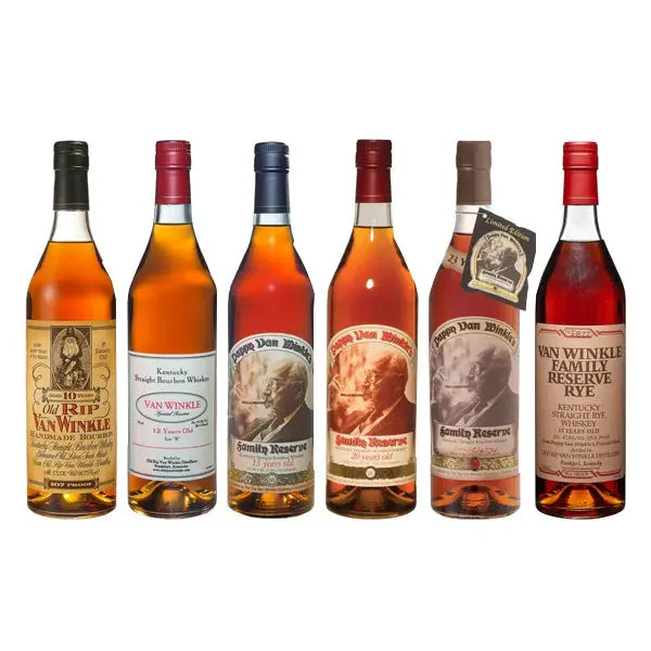 Pappy Van Winkle Full Collection Bundle – Iconic Bourbon Set