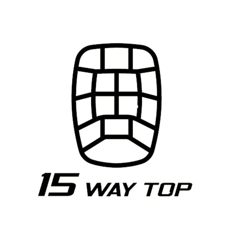 DLX White Golf Cart Bag – Lightweight, Organized Carry Solution