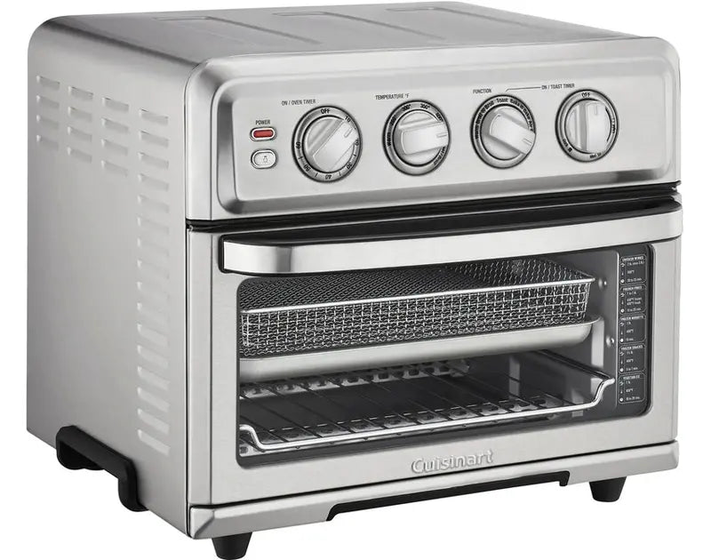 Cuisinart Air Fryer Toaster Oven with Grill Function – Stainless Steel Multi-Cooking Appliance with 11 Presets
