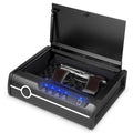 DOJ-Approved Compact Pistol Safe for Two Handguns
