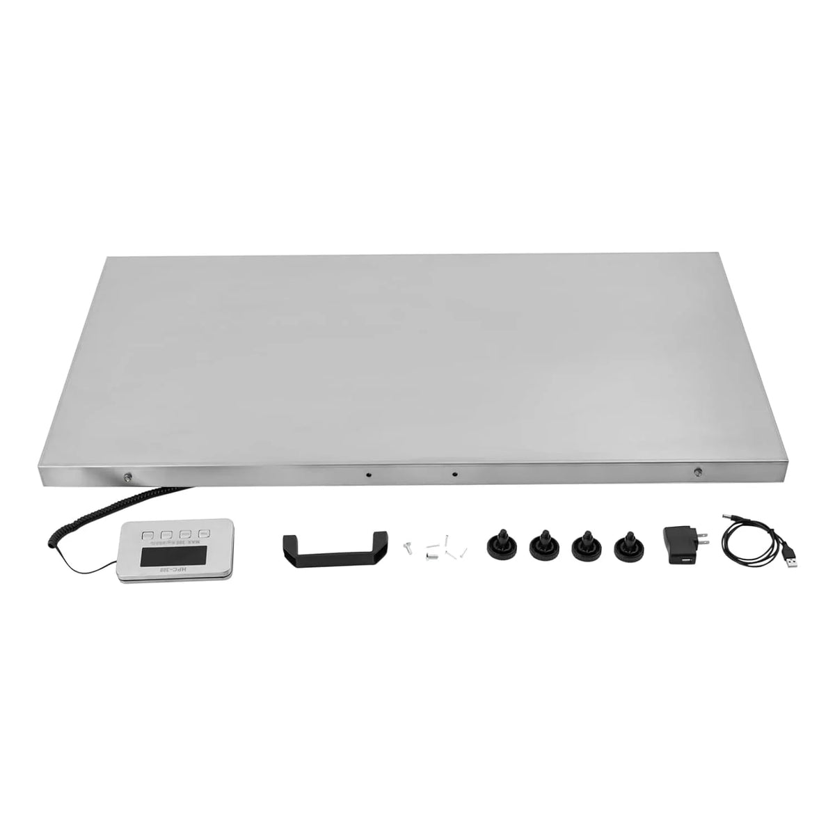 Heavy Duty Digital Livestock Scale, 660 lb Large Postal Shipping Scale, Pet Vet Scale with Stainless Steel Platform, Electronic Dog Hog Sheep Goat Pig Sheep Scale