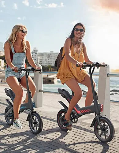 Sailnovo 14-Inch Folding Electric Bike – Lightweight E-Bike for Teens and Adults with Built-in Battery