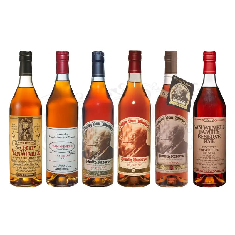 Pappy Van Winkle Full Collection Bundle – Iconic Bourbon Set