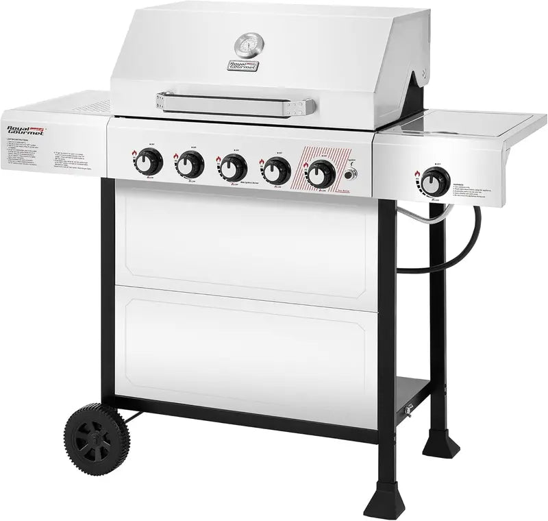 Royal Gourmet GA5401T 5-Burner Stainless Steel Propane Grill — 61,000 BTU Output