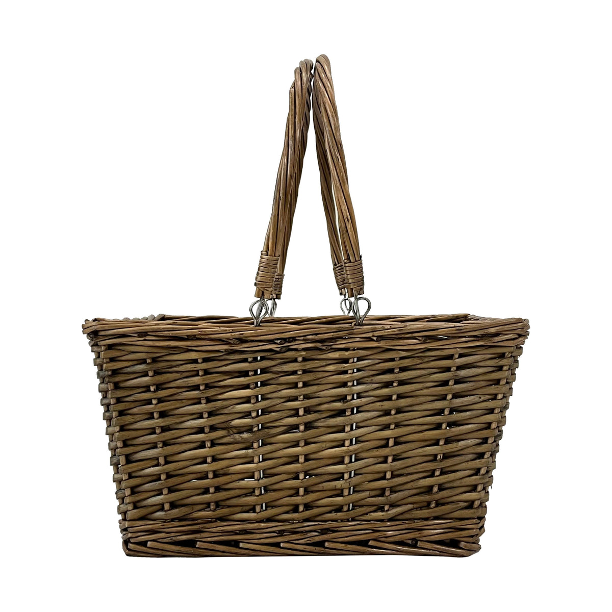 Ashland Willow Basket - Brown - L Each