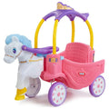 Little Tikes Princess Horse and Carriage Ride-On – Toddler Play Vehicle