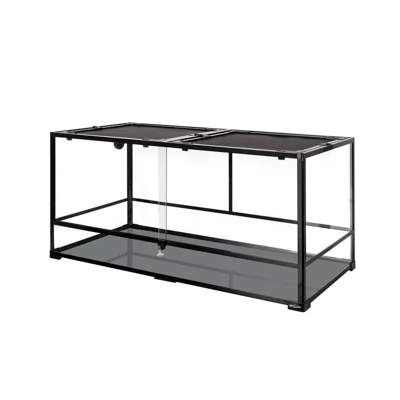 REPTIZOO Extra-Large 120-Gallon Reptile Terrarium – Spacious Glass Habitat for Snakes, Lizards & Large Amphibians