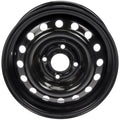 Dorman 939 - 135 Steel 15" Wheel Rim 15 x 5.5 - Inch 4 - Lug Black, for Specific Nissan Models Fits Select: 2007 - 2012 NISSAN VERSA