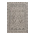Mainstays 5'x7' Grey Medallion Outdoor Area Rug, Size: 5' x 7'