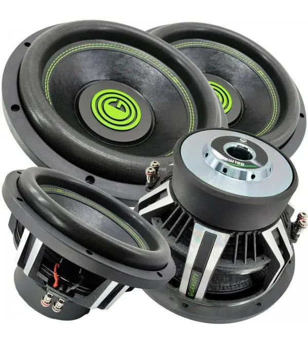 Dual 12-Inch 6000-Watt Car Audio Subwoofers – 2-Ohm DVC High-Power Bass System
