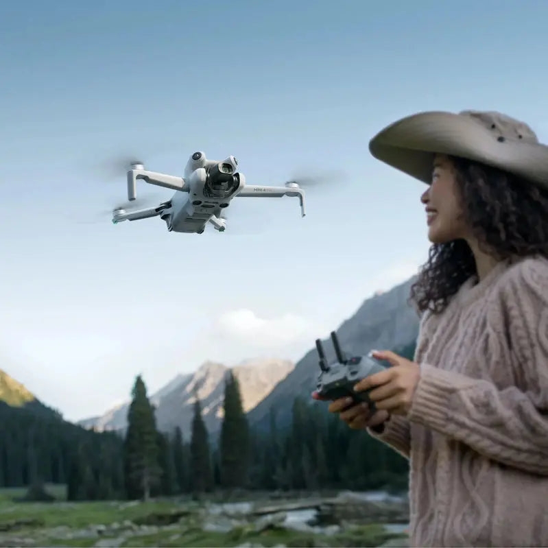 DJI Mini 4 Pro Fly More Combo – Includes DJI RC 2 Remote Controller, Intelligent Flight Battery Pack