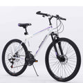 YAPENG Adults Hybrid Bikes, Shimano 21 Speeds Mountain Bike, 26 in Wheel Purple