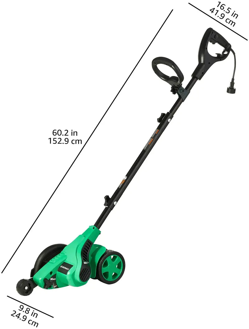 Denali 12-Amp Dual-Blade Electric Lawn Edger – 7.5″ Corded Precision Trimmer