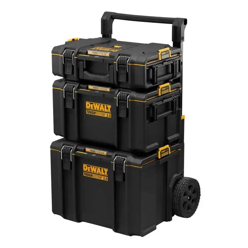 DEWALT TOUGHSYSTEM 2.0 24-Inch Tower Tool Storage System – 3-Piece Modular Set (DWST60437)