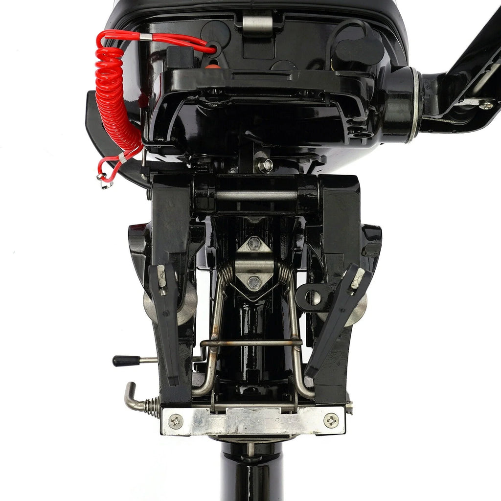 HANGKAI 6.5 HP 4 Stroke Outboard Motor Marine Boat Engine Water Cooling Tiller Control