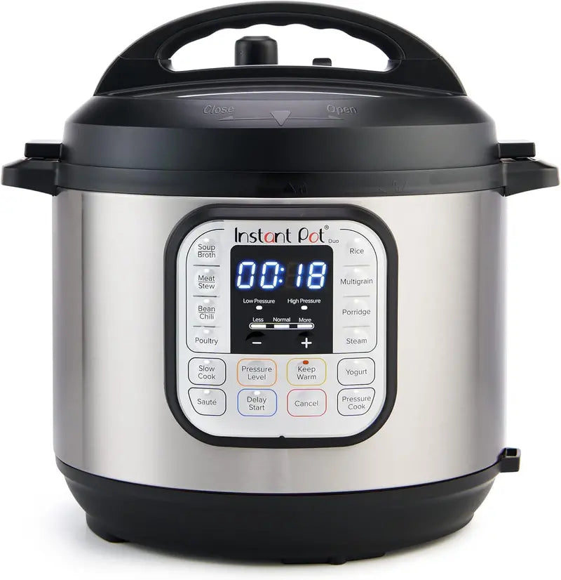 Instant Pot Duo Mini 7-in-1 3-Quart Stainless Steel Pressure Cooker – Free Recipe App, Small Family Size