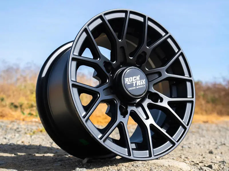 Set of 4 Matte Black 15×7 ATV/UTV Wheels – 4×137 Bolt Pattern, 4+3 Offset – Compatible with Can-Am Commander, Defender, Maverick & More