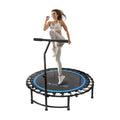 SereneLife 40′ Indoor Outdoor Fitness Cardio Sports Trampoline with Handrail