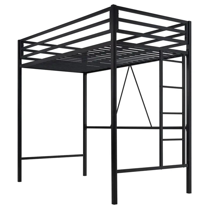 SHA CERLIN Twin Loft Bed – Space-Saving, Heavy-Duty Elevated Frame for Kids' Rooms & Dorms