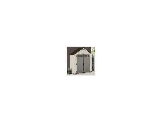 Covington 7 ft x 4 ft Compact Storage Shed – Durable, Space-Saving Backyard Solution