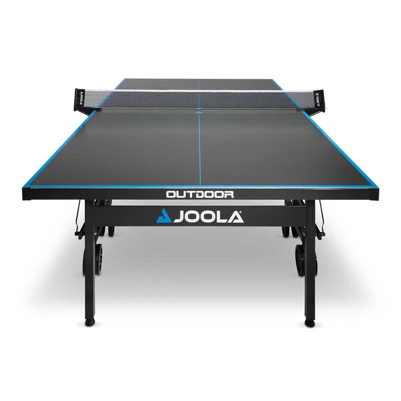 JOOLA J500A All-Weather Outdoor Table Tennis Table – Tournament-Grade, Foldable, Weather-Resistant Surface