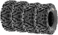 Set of 4 All-Terrain ATV/UTV Tires – 25×8-12 Front & 25×10-12 Rear, A033 Pattern, 6-Ply Tubeless for Off-Road Performance