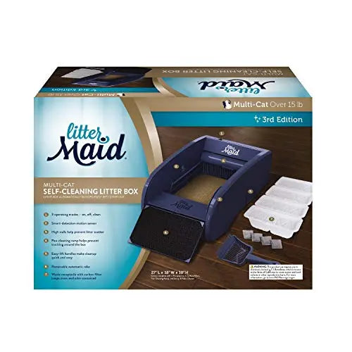 LitterMaid Multi-Cat Self-Cleaning Litter Box – Automatic Waste Removal System