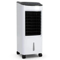 Costway Compact Evaporative Cooler with Humidification, Remote Control & Washable Filter