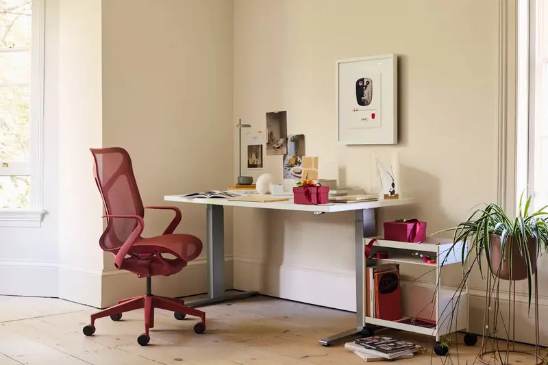Cosm Mid-Back Ergonomic Office Chair – Adaptive Support & Breathable Fabric