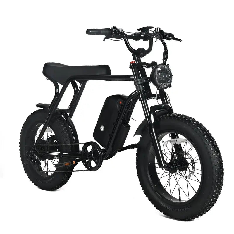 Shi Mano 1000W Fat Tire Electric Mountain Bike – 20×4.0″, 48V 20Ah Battery, 45 mph Top Speed