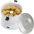 One-Touch Automatic Electric Potato and Vegetable Peeler with Salad Spinner & Dehydration Function