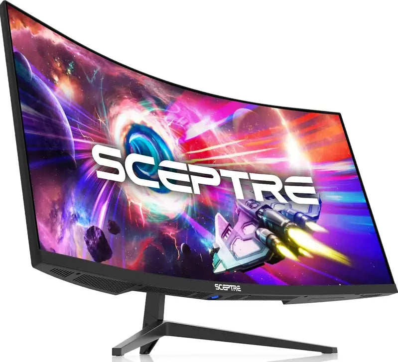 Sceptre 34-Inch Curved Ultrawide Monitor – 165Hz WQHD Gaming Display