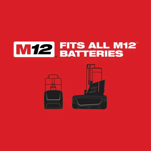 M12 FUEL 12V Li - Ion Brushless Cordless High Speed 3/8 In. Ratchet and M12 FUEL High Speed 1/4 In. Ratchet Combo Kit